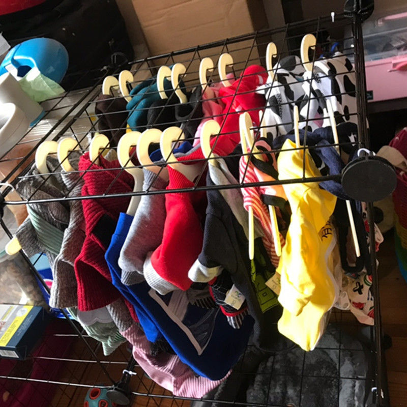 寵物衣架 小泰迪法斗的時(shí)尚衣櫥管家